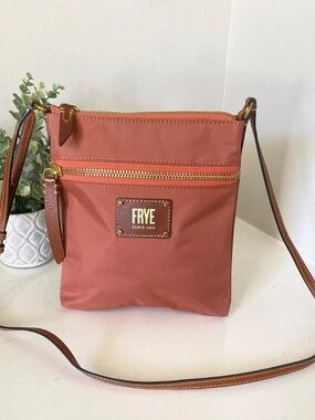 Frye Compact Crossbody Bag in Terracotta